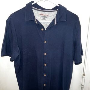 Weatherproof Vintage Men’s Short Sleeve Button Up Shirt